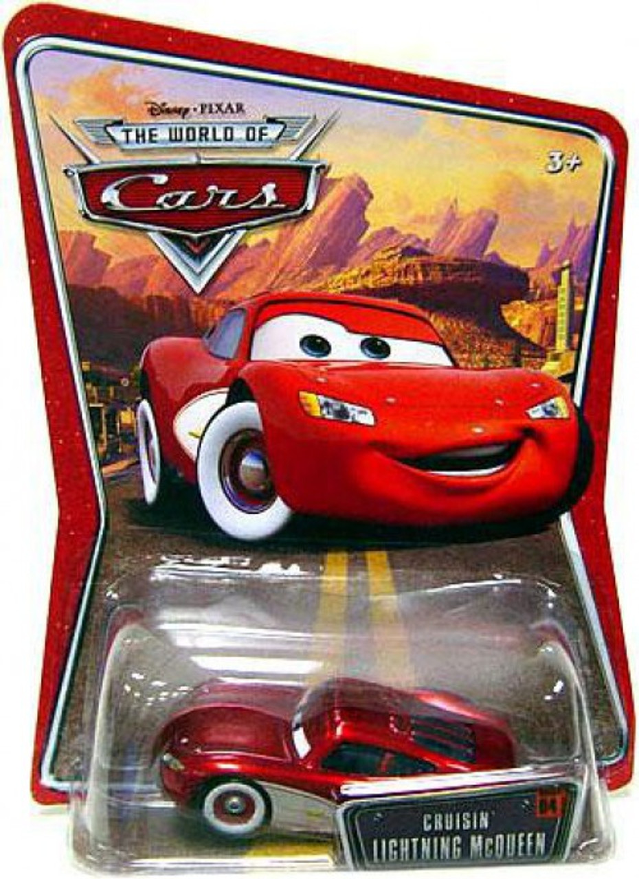 Disney Pixar Cars The World Of Cars Series 1 Cruisin Lightning Mcqueen 155 Diecast Car Mattel 