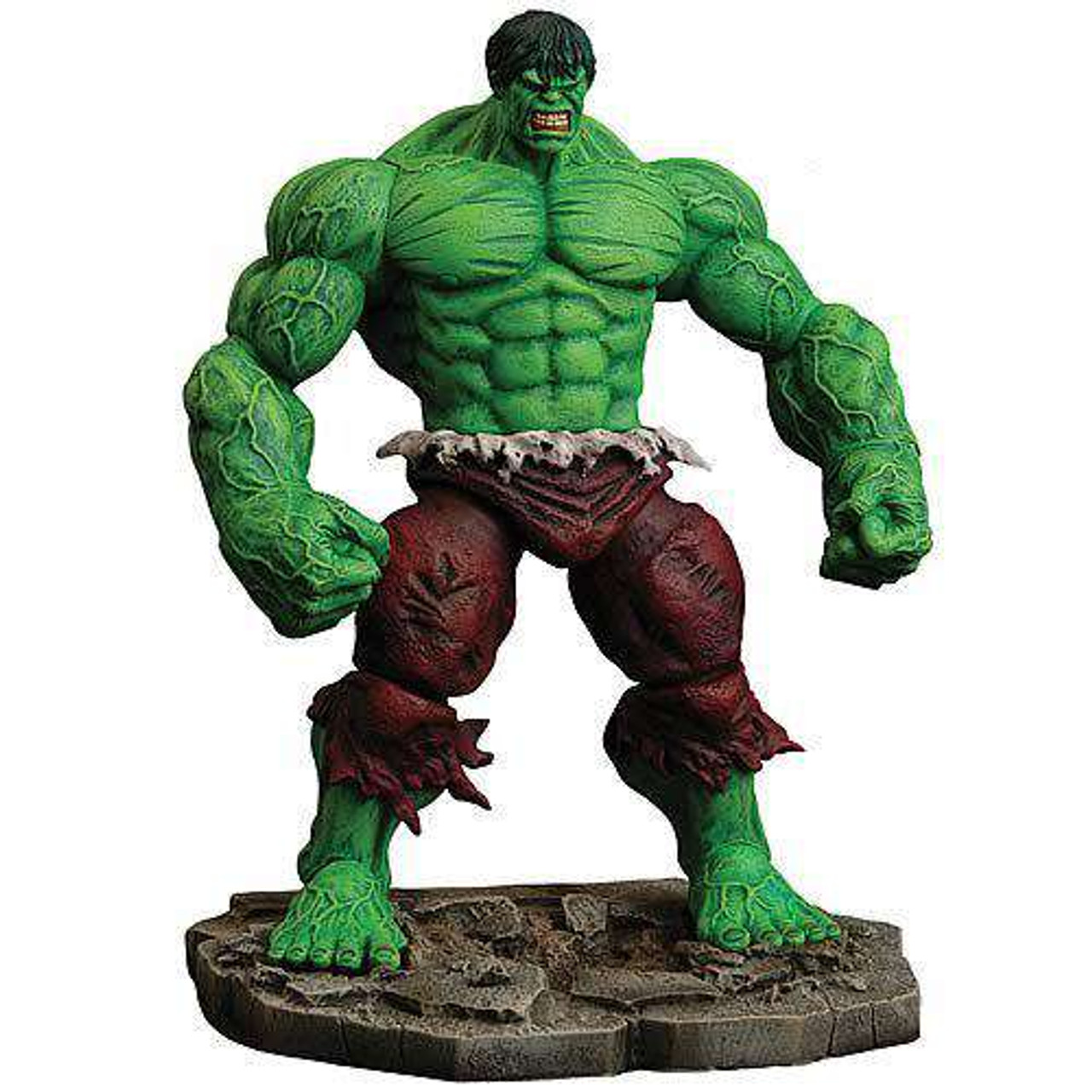 Marvel Marvel Select Incredible Hulk 10 Action Figure Green Diamond Select Toys ToyWiz