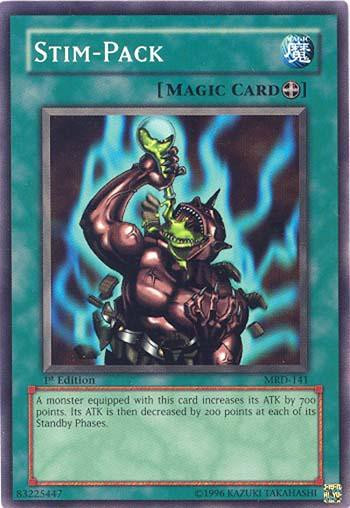 YuGiOh Metal Raiders Single Card Common StimPack MRD141 ToyWiz