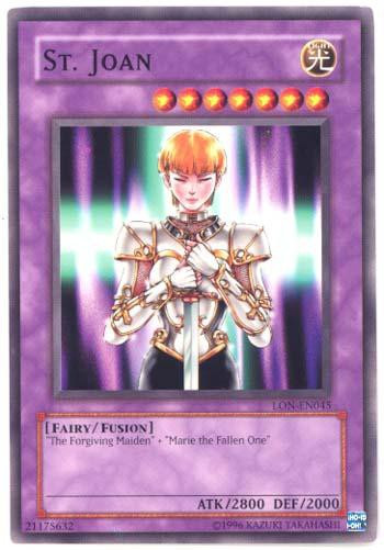 YuGiOh Labyrinth Of Nightmare Single Card Common St Joan LON 045 ToyWiz