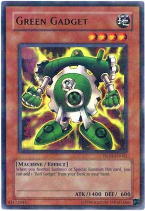 YuGiOh Hobby League Single Card Parallel Rare Green Gadget HL05EN002 ToyWiz