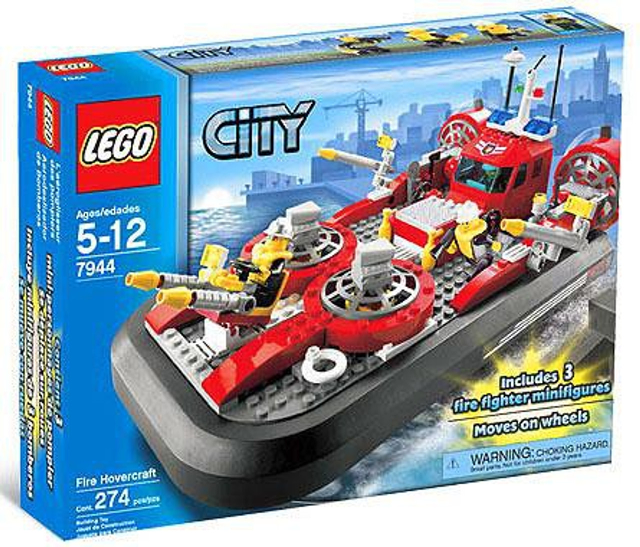 lego city fire boat