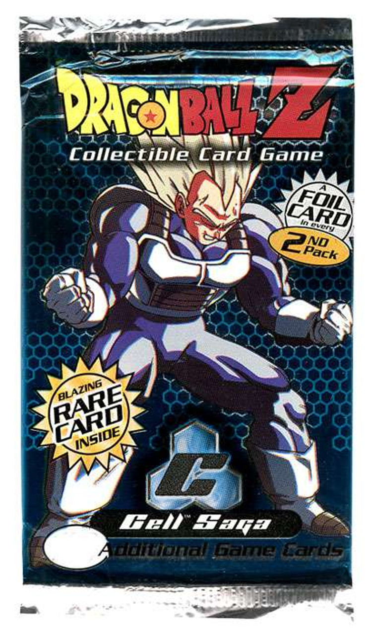 Dragon Ball Z Collectible Card Game Cell Saga Booster Pack Score Toywiz - cell 2 form pack roblox