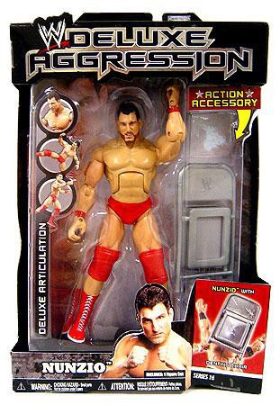 WWE Wrestling Deluxe Aggression Series 16 Nunzio Action Figure