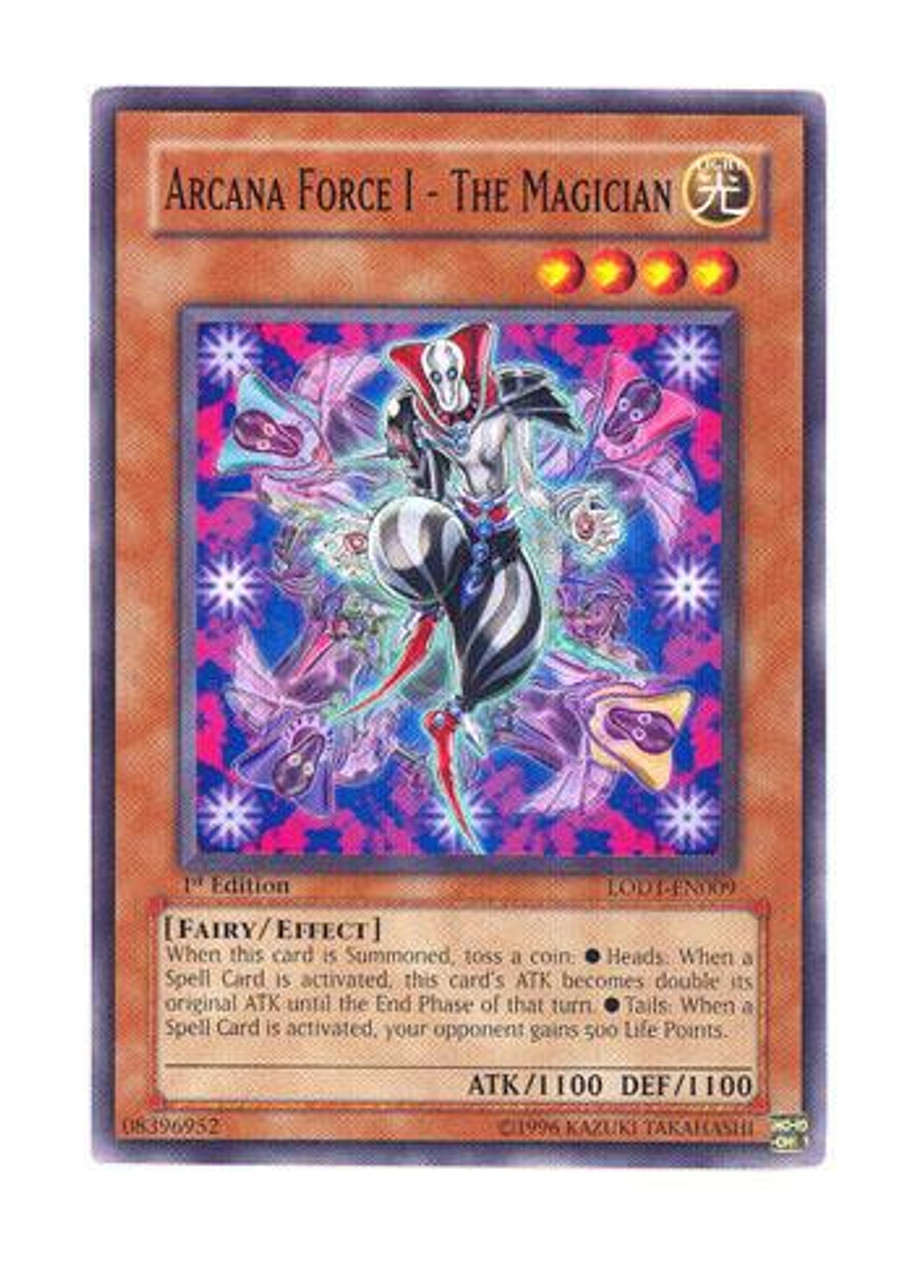 Yugioh Gx Light Of Destruction Single Card Common Arcana Force I