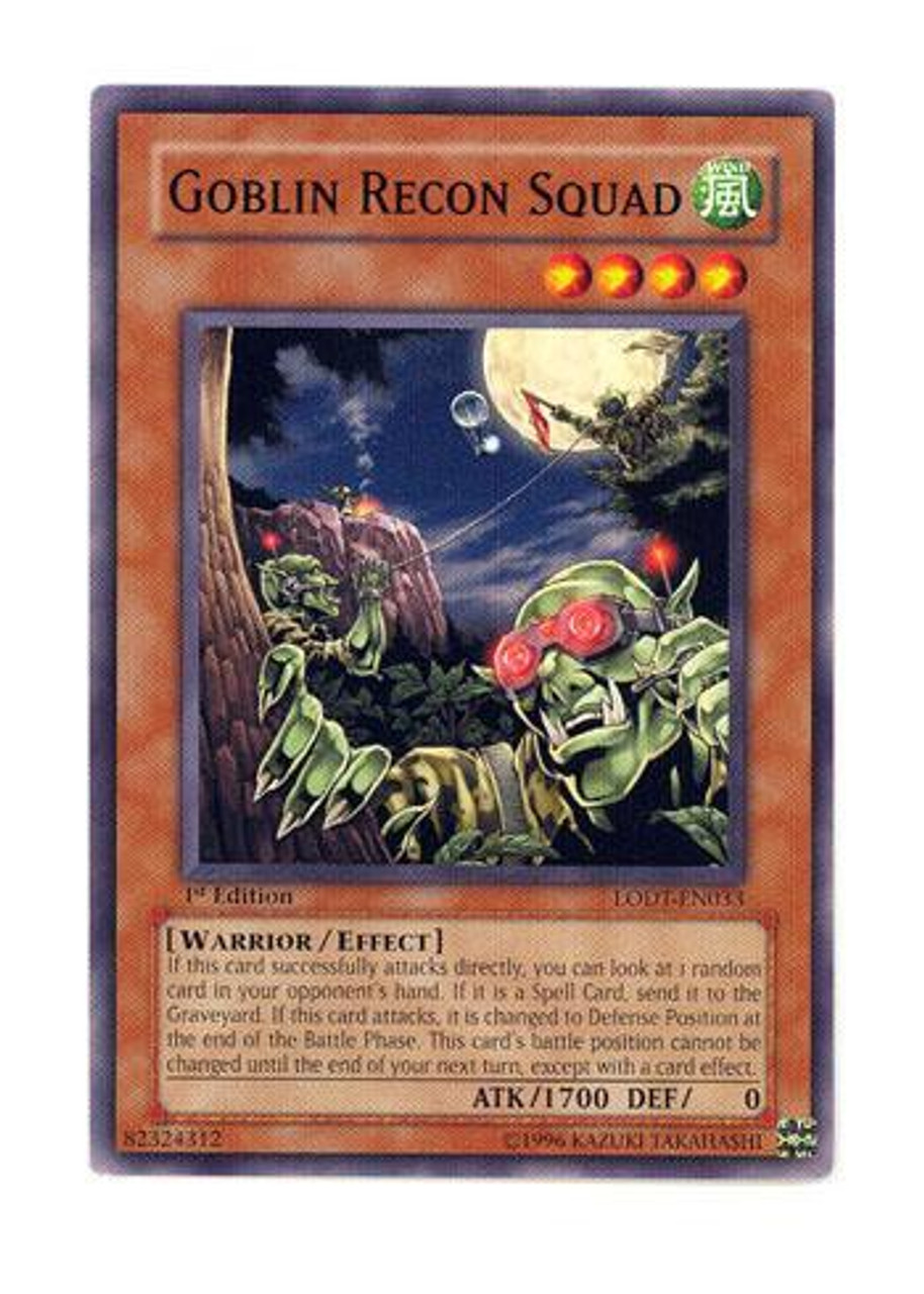 Yugioh Gx Light Of Destruction Single Card Common Goblin Recon Squad Lodt En033 Toywiz - horde of attack crabs roblox