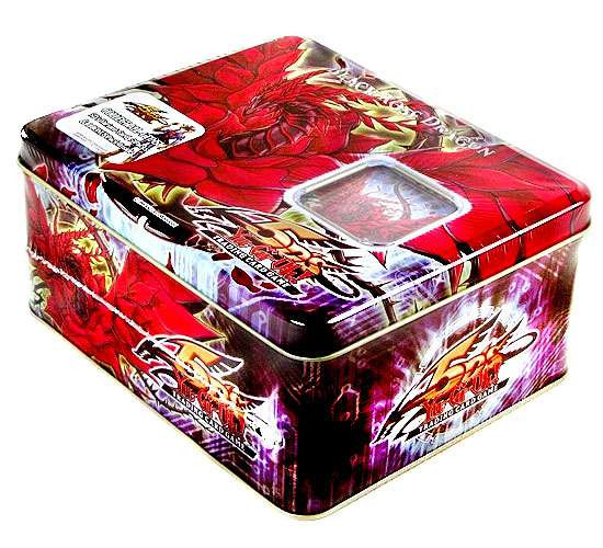 YuGiOh YuGiOh 5Ds 2008 Black Rose Dragon Tin Set Konami - ToyWiz