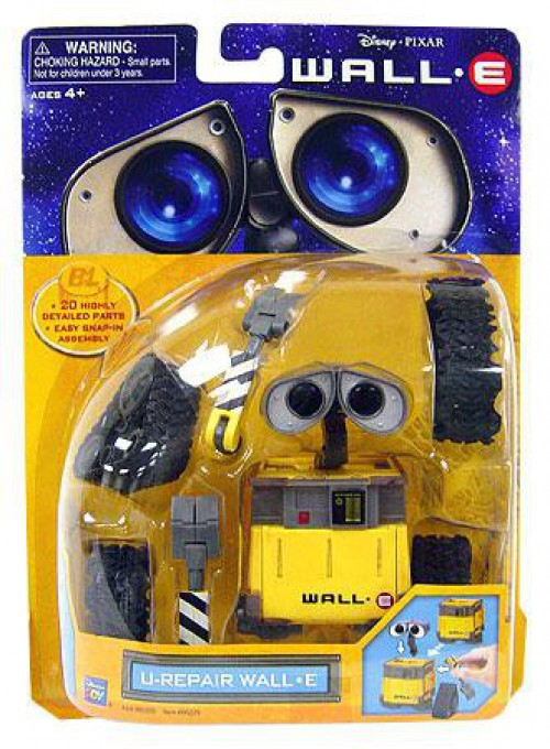 Disney Pixar Wall-E Deluxe Figures U-Repair Wall-E Figure Think