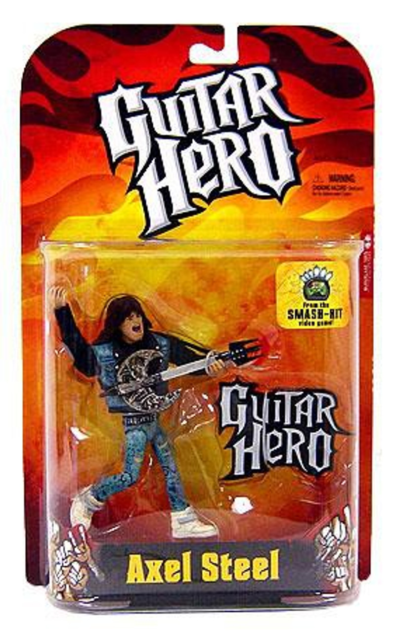 Mcfarlane Toys Guitar Hero Axel Steel Action Figure Flame Shirt Toywiz - god of destruction roblox shirt