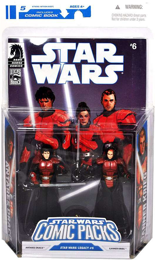 star wars comic pack figures