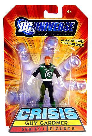 DC Universe Infinite Heroes - Action Figure Guy Gardner #5 - 9 Cm, Serie 1 Crisis