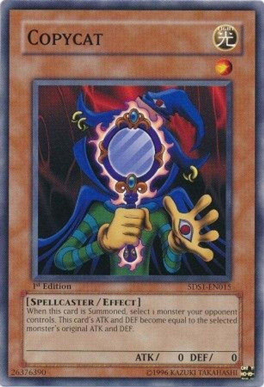 Yugioh 5ds 2008 Starter Deck Single Card Common Copycat 5ds1 En015 Toywiz - copycat code roblox