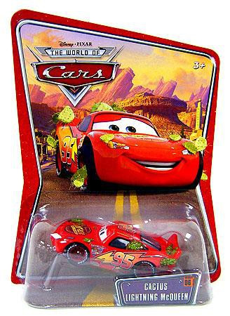 Disney Pixar Cars The World of Cars Series 1 Cactus Lightning