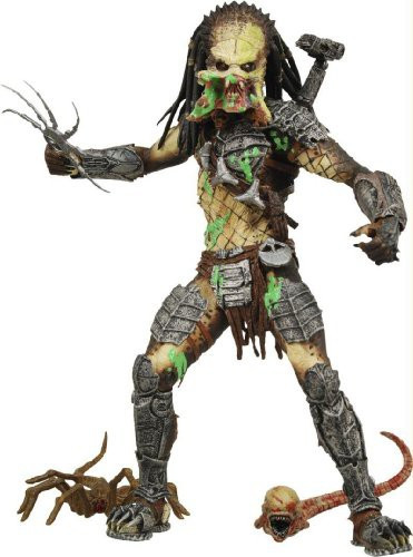 NECA Alien vs Predator Requiem Series 4 Battle Damaged Predator 7