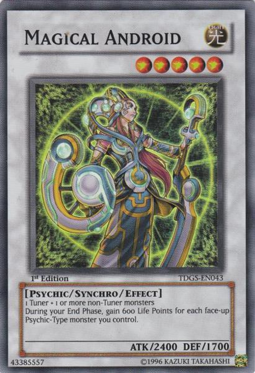 Yugioh The Duelist Genesis Single Card Super Rare Magical Android