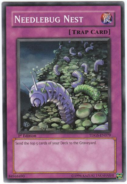 Yu-Gi-Oh! Needlebug Nest Card - TDGS-EN079 Common Unlimited Edition