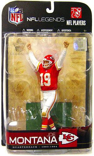 McFarlane Toys NFL Kansas City Chiefs Sports Picks Legends Series 5 Joe Montana Action Figure