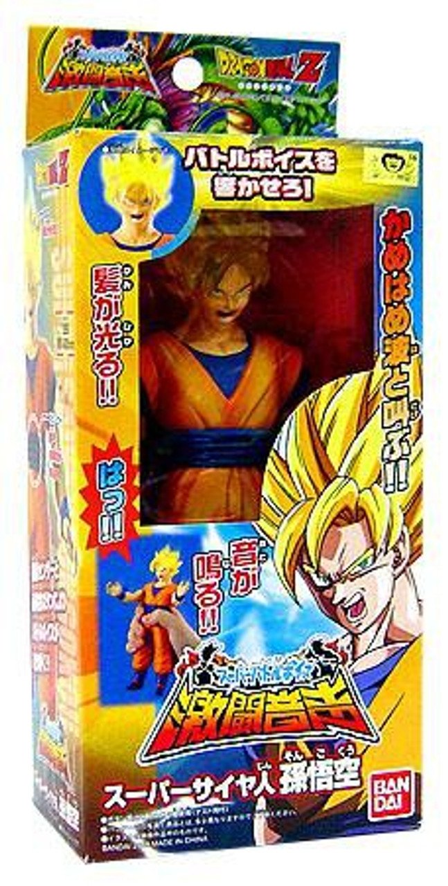 Dragon Ball Z Light Sound Super Saiyan Goku Action Figure Bandai Japan - ToyWiz