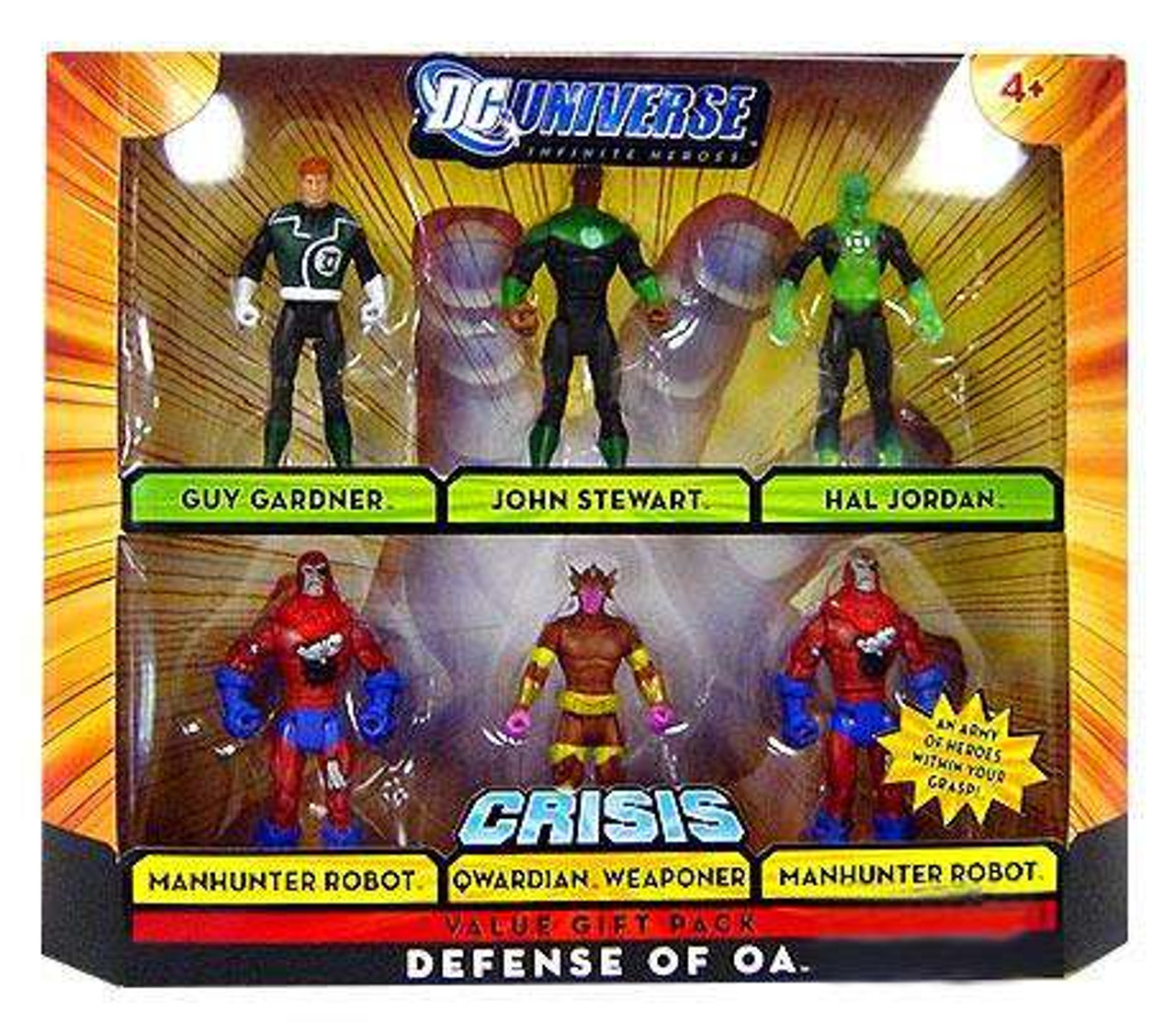 dc universe crisis action figures