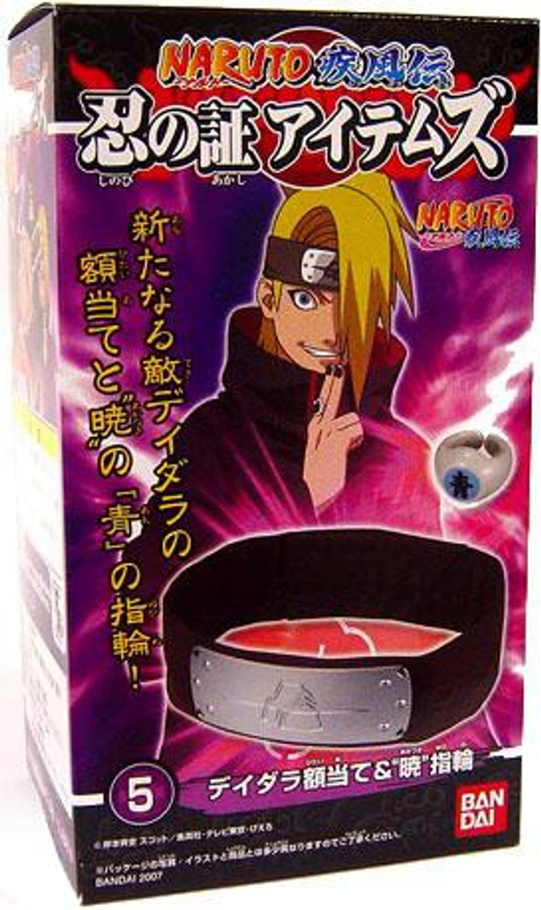 Naruto Deidara Scarred Headband Ring Mattel Toys Toywiz - deidara naruto roblox