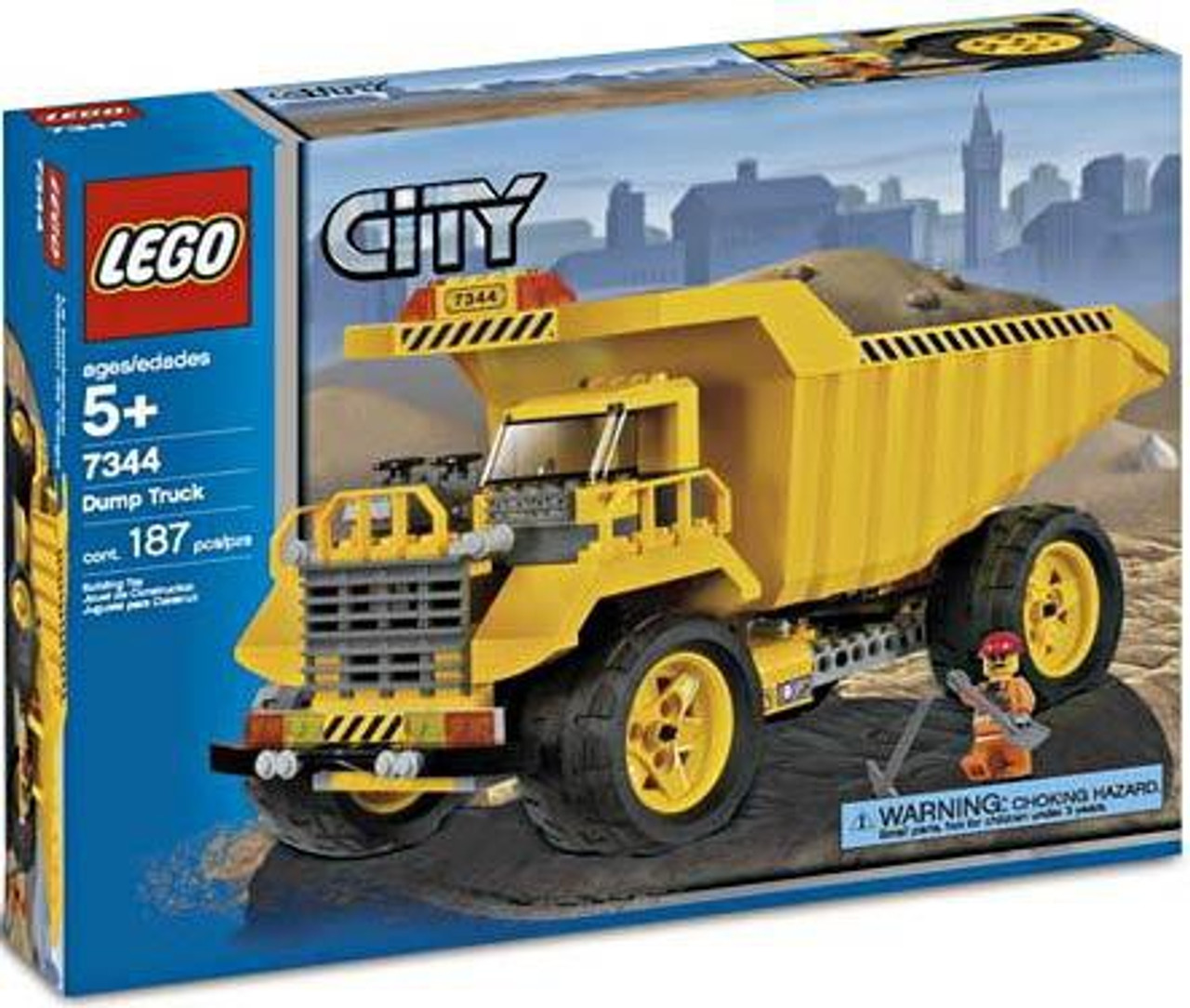 lego dump truck 7344