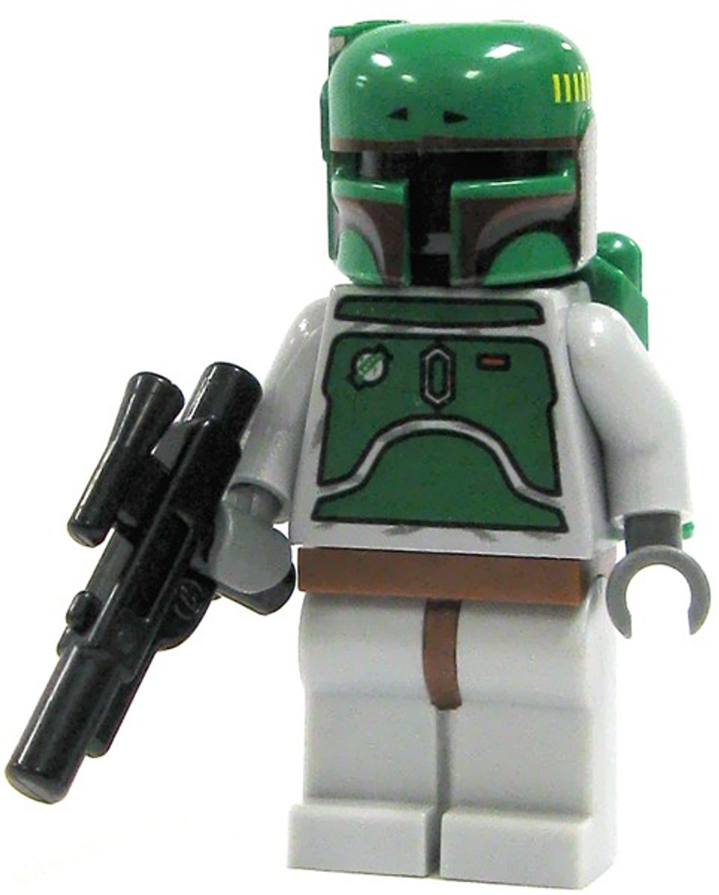Download LEGO Star Wars Loose Boba Fett Minifigure Gray Loose - ToyWiz