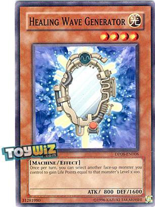 YuGiOh 5Ds Duelist Pack Yusei Fudo Single Card Common Healing Wave