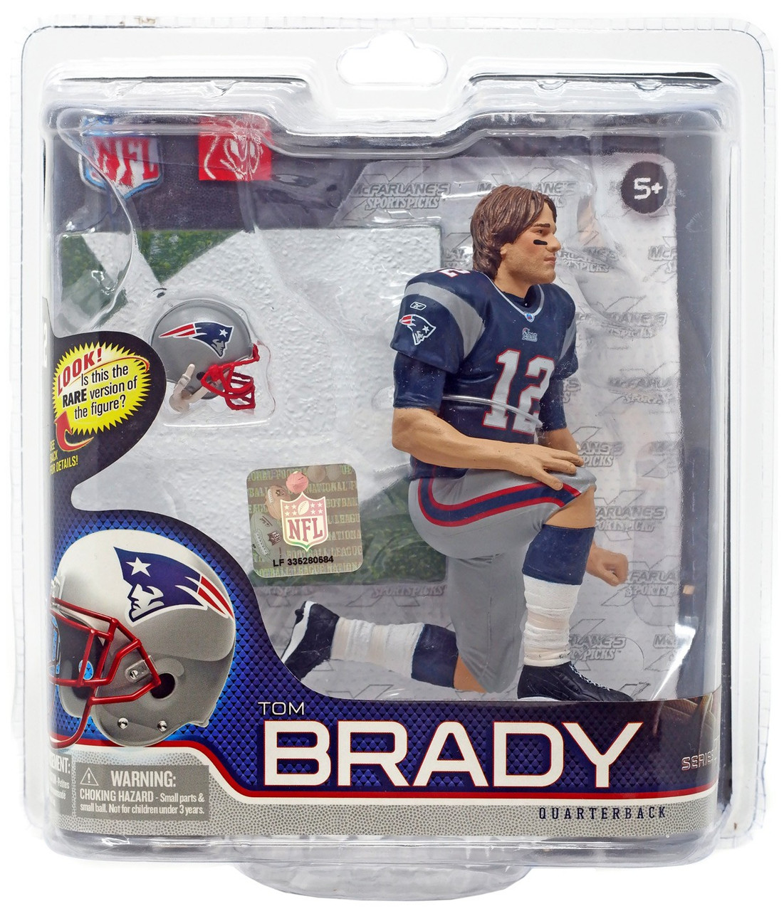McFarlane Toys NFL New England Patriots Sports Football Series 27