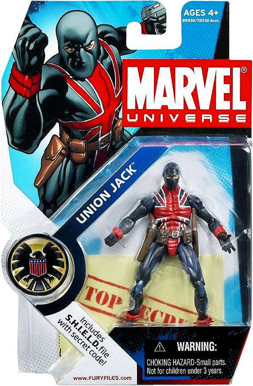Marvel Universe Series 4 Union Jack 3 75 Action Figure 26 Hasbro Toys Toywiz - union jack roblox