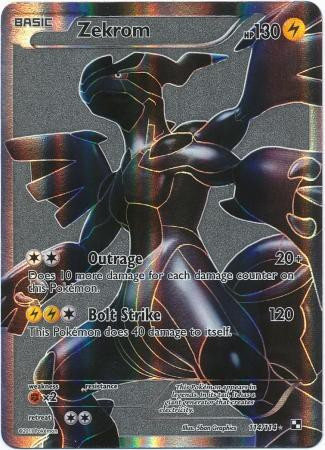 pokemon black and white zekrom card Bolt (JP) ex 161/086 Super Rare Holofoil ensuring that your valuable cards remain in pristine condition Zekrom 2011 Pokemon Black &