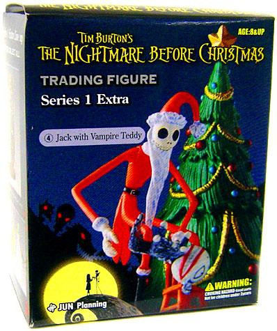 The Nightmare Before Christmas フィギュア Nightmare Before Christmas Series 1 Extra Jack with Vampire Teddy