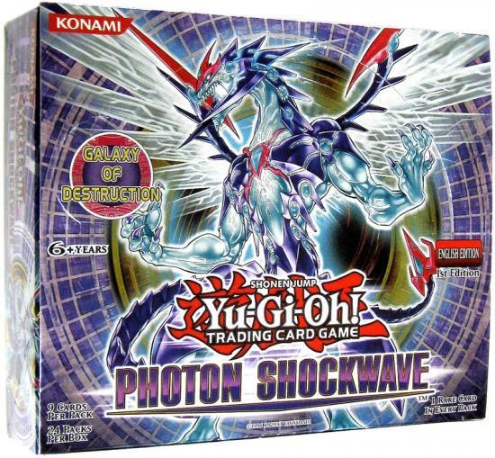 YuGiOh Photon Shockwave Booster Box 24 Packs Konami - ToyWiz
