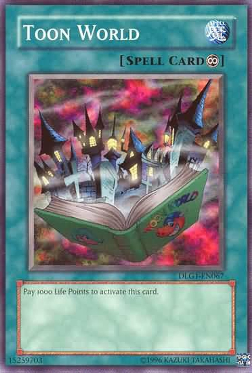 YuGiOh Dark Legends Single Card Common Toon World DLG1-EN067 - ToyWiz