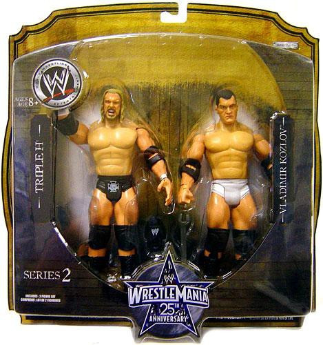 WWE Wrestling WrestleMania 25 Series 2 Triple H Vladimir Kozlov