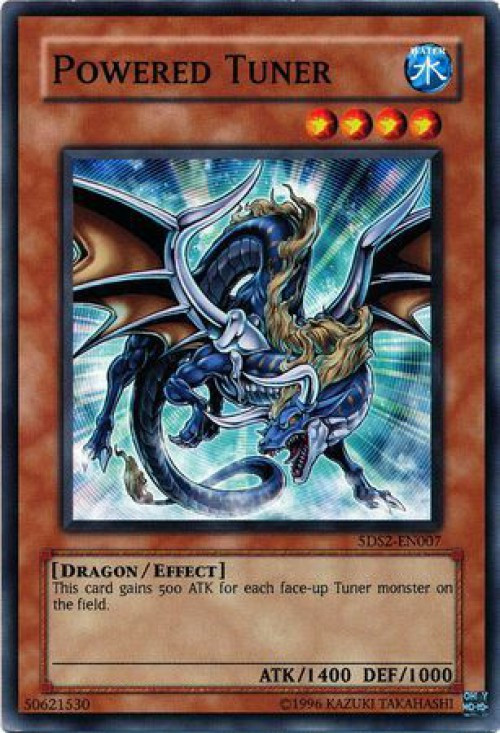YuGiOh 5Ds Starter Deck 2009 Single Card Common Powered Tuner 5DS2