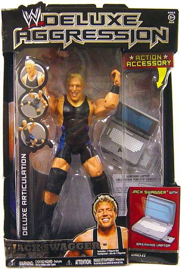 WWE Wrestling Deluxe Aggression Series 22 Jack Swagger Action Figure