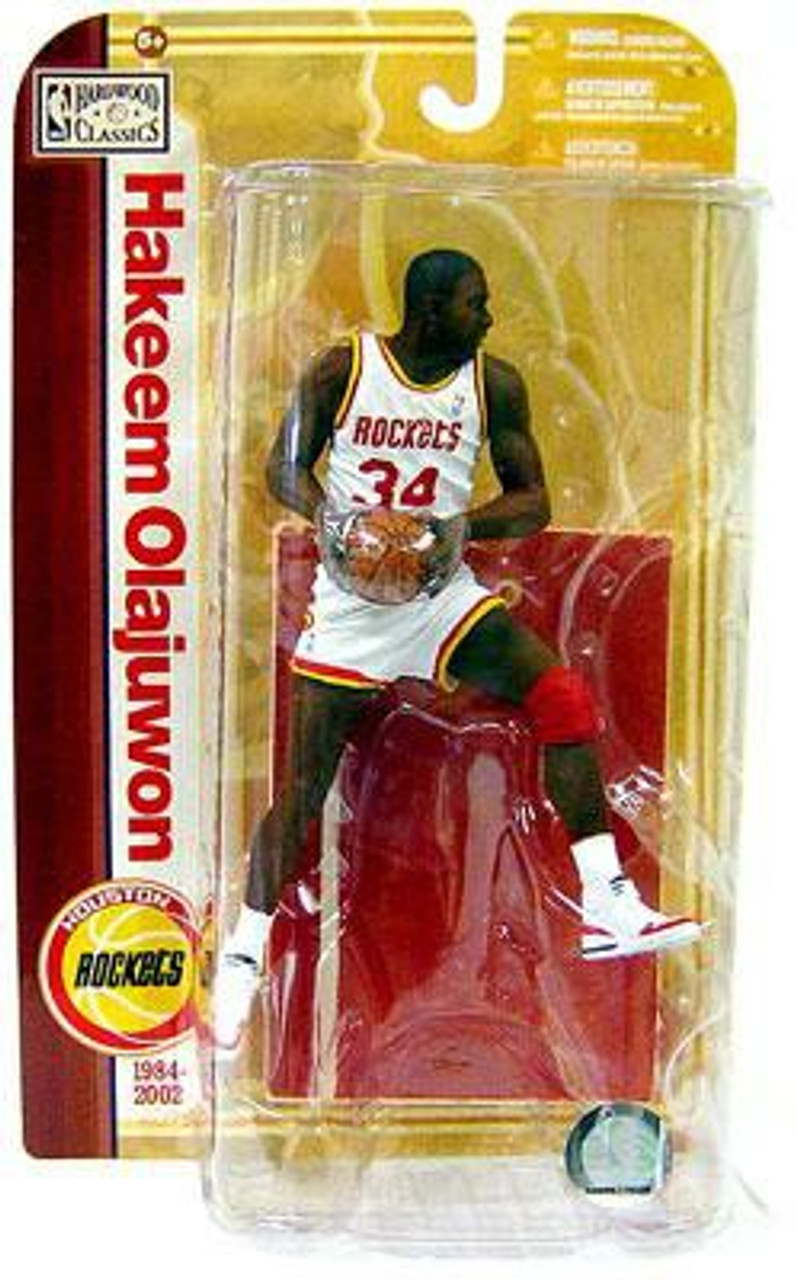 hakeem olajuwon white jersey