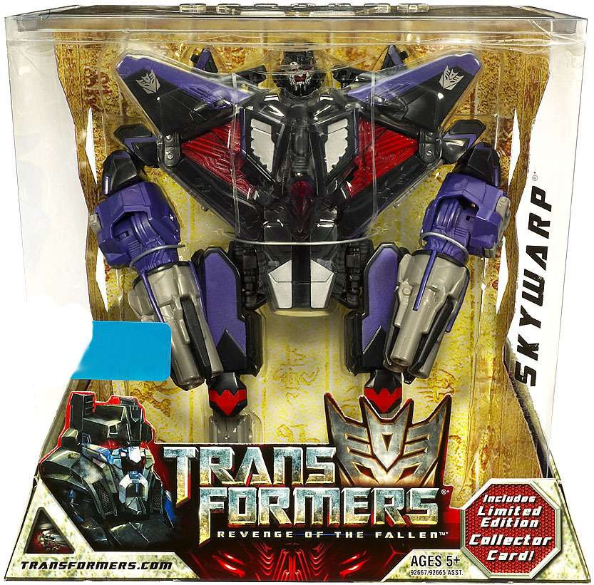 Transformers Revenge of the Fallen Skywarp Exclusive Voyager Action Figure Hasbro Toys ToyWiz