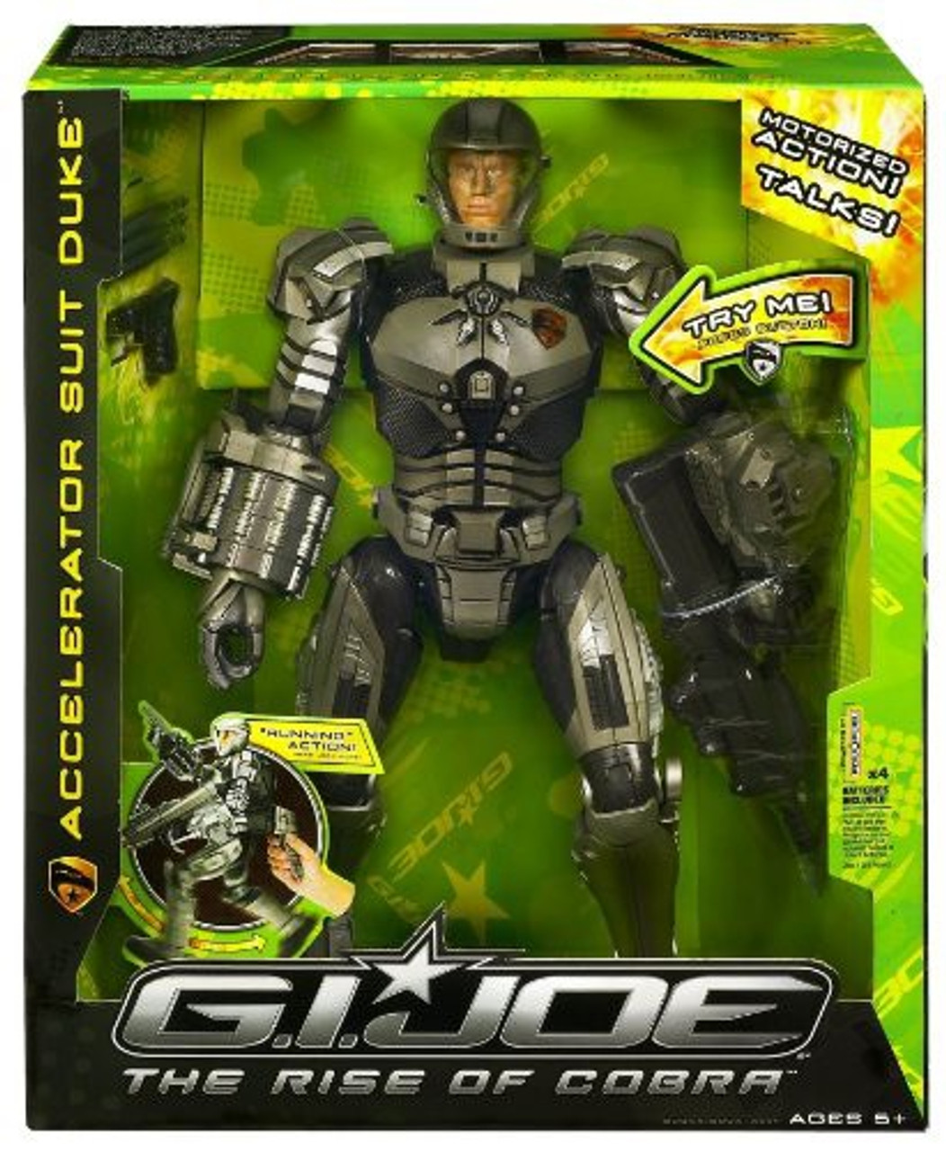 GI Joe The Rise of Cobra Accelerator Suit Duke Action ...