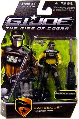 GI Joe The Rise of Cobra Barbecue Exclusive 3.75 Action Figure