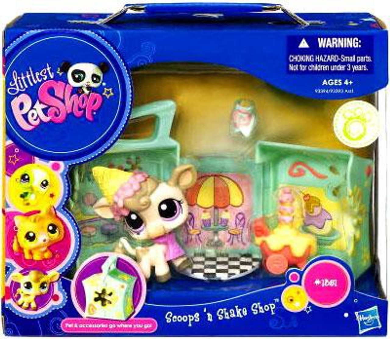 littlest pet shop small portable playset