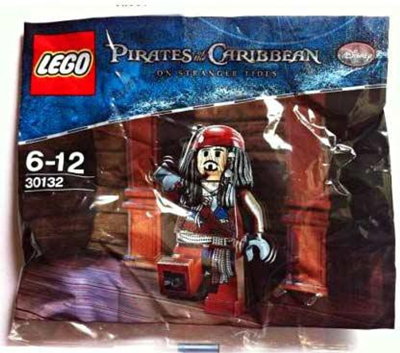 jack sparrow lego keychain