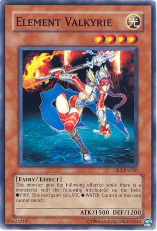 YuGiOh Dark Revelation 3 Single Card Common Element Valkyrie DR3EN130