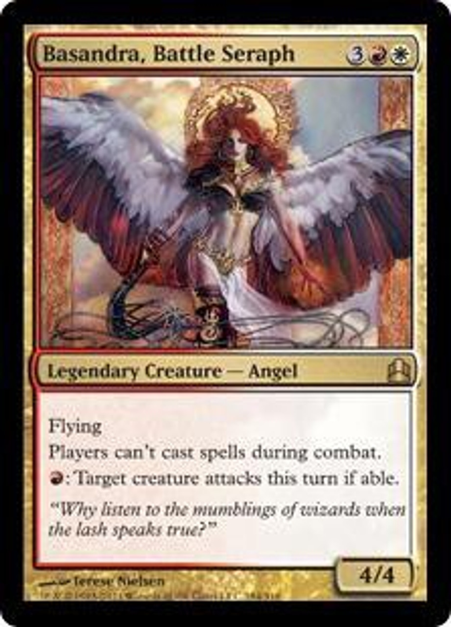 Magic The Gathering Commander Single Card Rare Basandra Battle Seraph 184 Toywiz - seraph wings roblox