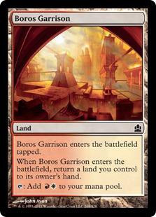 Magic The Gathering Commander Single Card Common Boros Garrison 268 Toywiz