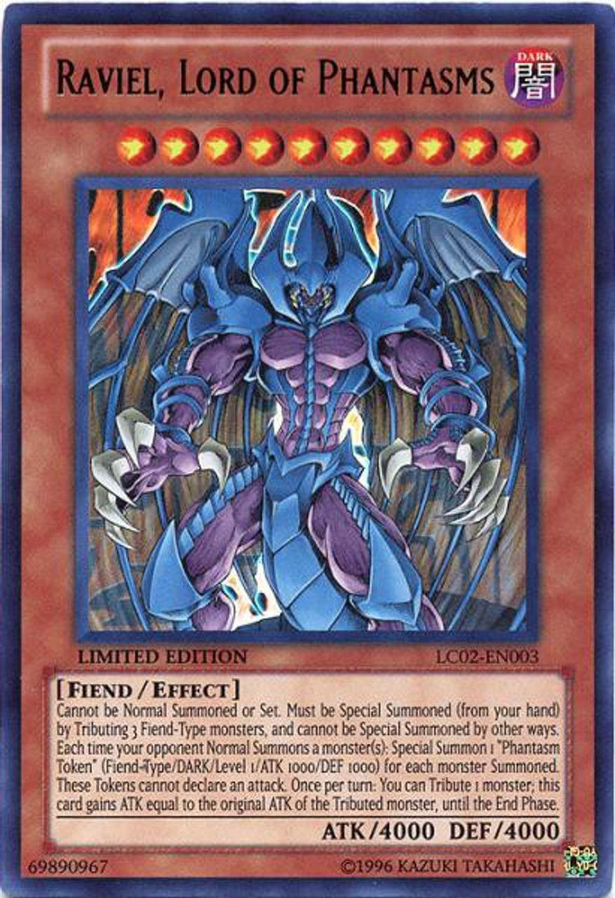 YuGiOh GX Legendary Collection 2 Single Card Ultra Rare Raviel, Lord of ...