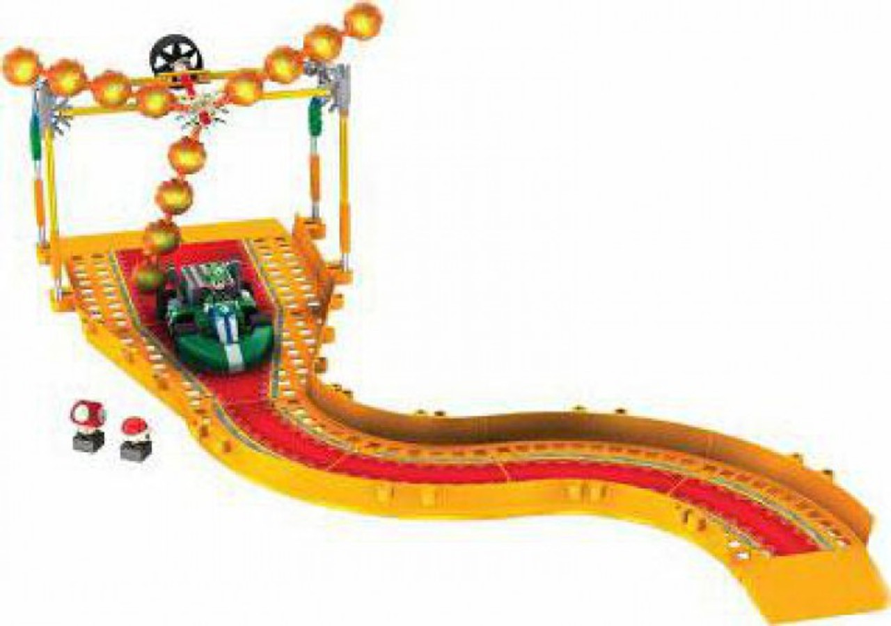 Knex Super Mario Mario Kart Wii Luigi Vs Fire Cogs Exclusive Set 38438 Toywiz 3826