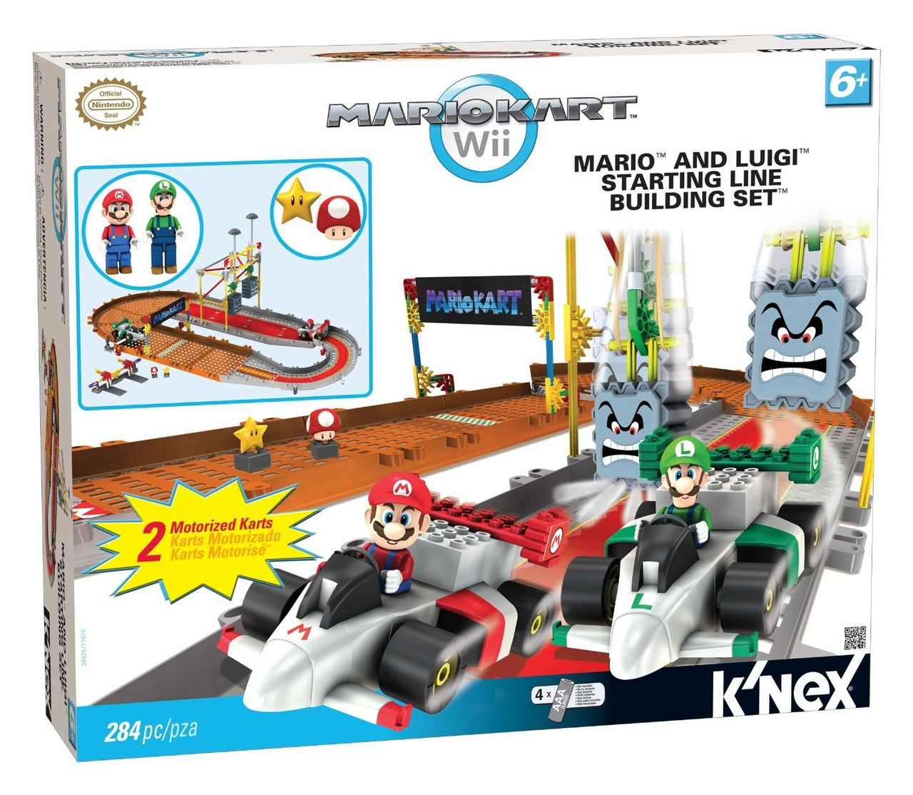 mario and luigi race track set