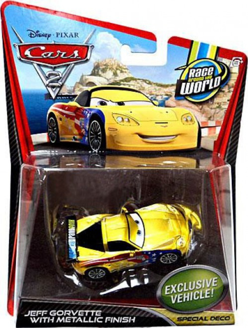 Disney Pixar Cars Cars 2 Main Series Jeff Gorvette With Metallic Finish Exclusive 155 Diecast Car Mattel Toys Toywiz Lewis hamilton is just an average race car who has everything he wants in life. mattel