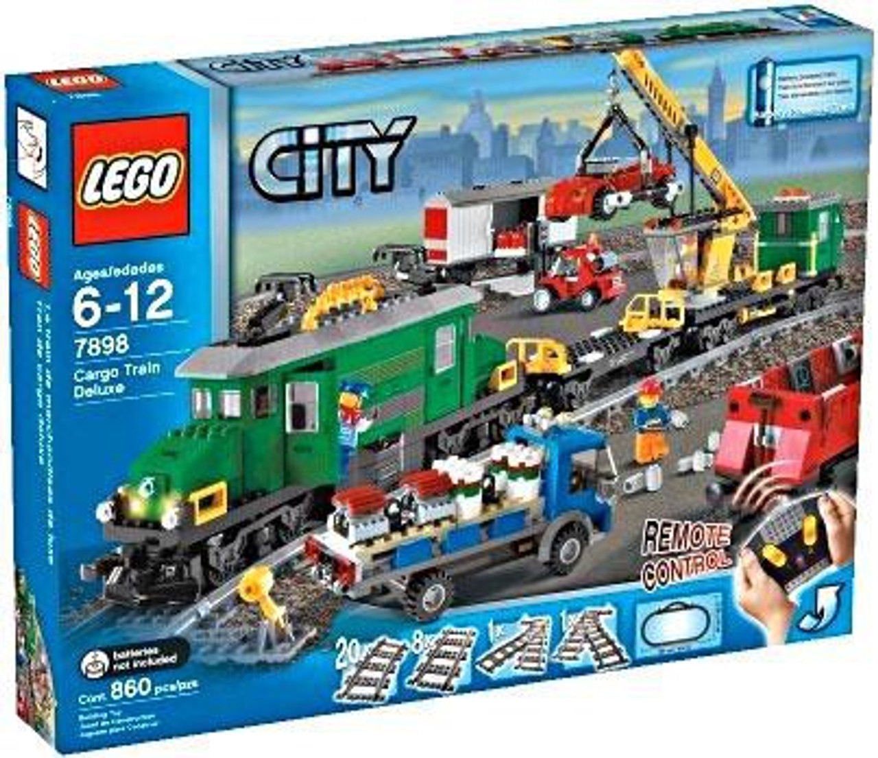 lego city remote control train